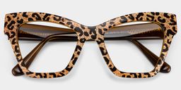Ansyah Cateye Leopard Glasses1