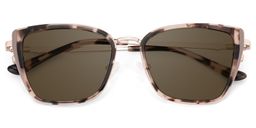 Juniper Rectangle Tortoise Sunglasses1