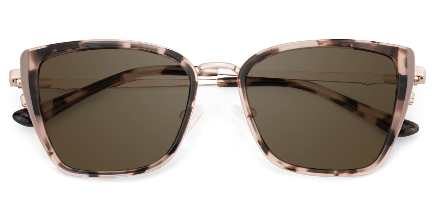 Juniper Rectangle Tortoise Sunglasses
