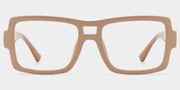 Nora Brown Aviator Glasses0