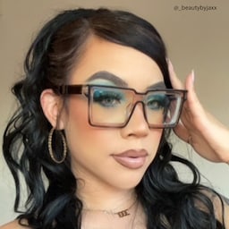 Milian Square Brown Glasses5