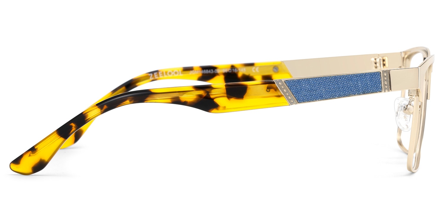 Jasper Browline Gold Glasses4