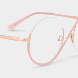 Flozif Round Pink Glasses4