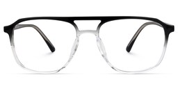 Cierra Aviator Two-Tone Glasses0