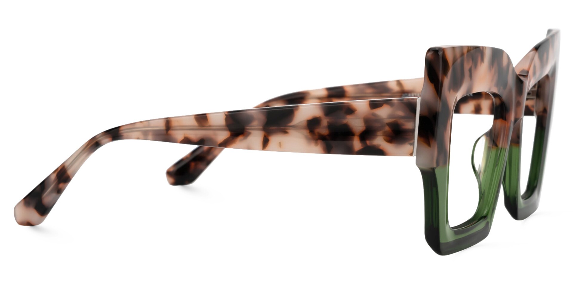 Milner Thick Frame Square Eyeglasses  -Zeelool Optical2