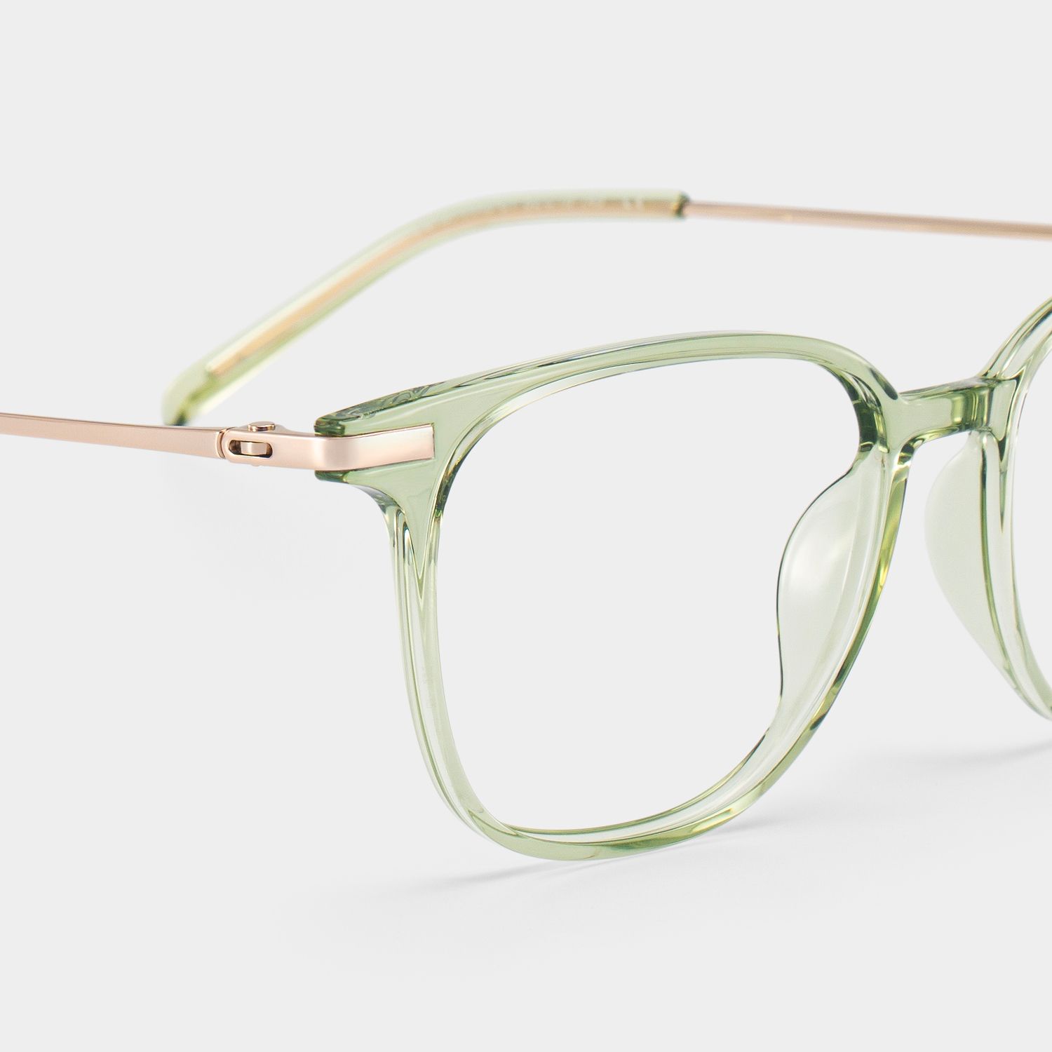 Florence Turquoise Rectangle TR90 Eyeglass Frames for Women | ZEELOOL5