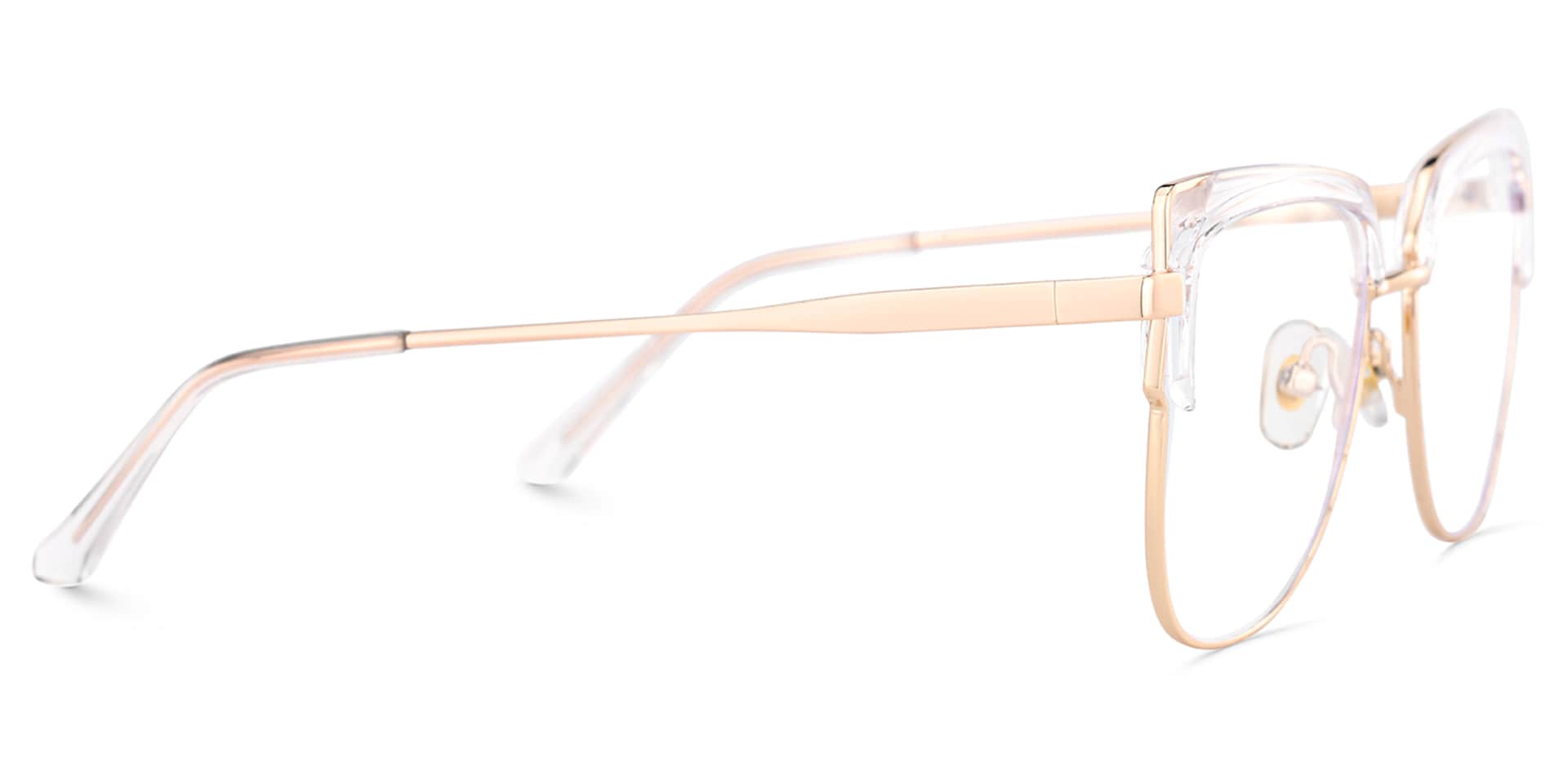 Samson Crystal Square Glasses With Adjustable Nose Pads Design4