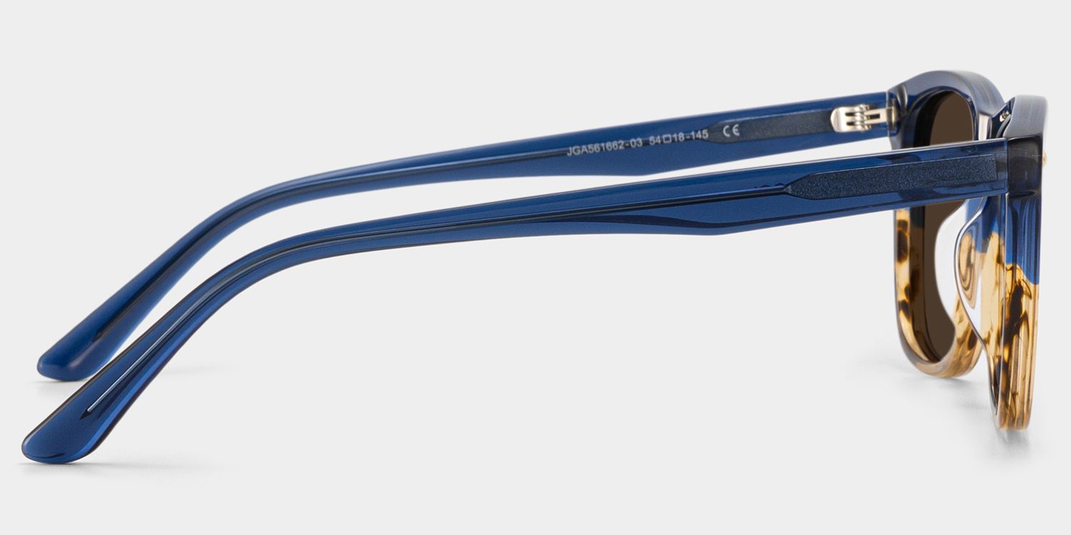 Atlas Rectangle Two-Tone Prescription Sunglasses | ZEELOOL
