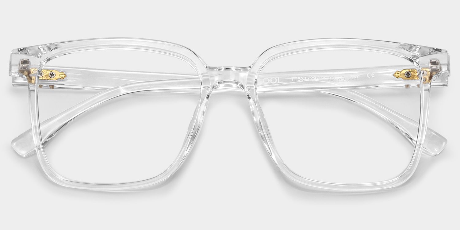 Square Contreras Eyeglasses and Clear Frame2