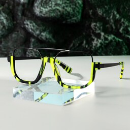 Oromiya Aviator Black Green Glasses4