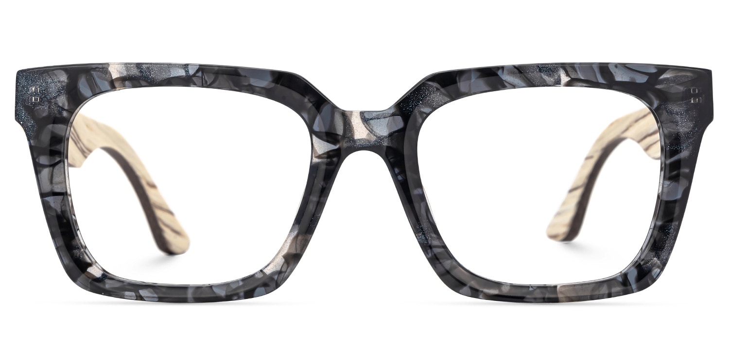 Cabdi Square Gray Glasses0