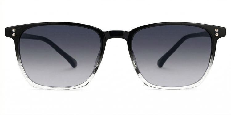 Martinez Black Square Sunglasses