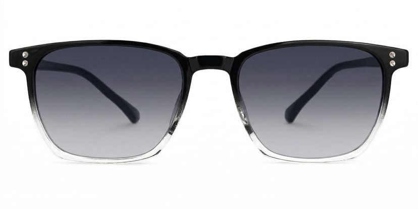 Martinez Square Black Glasses