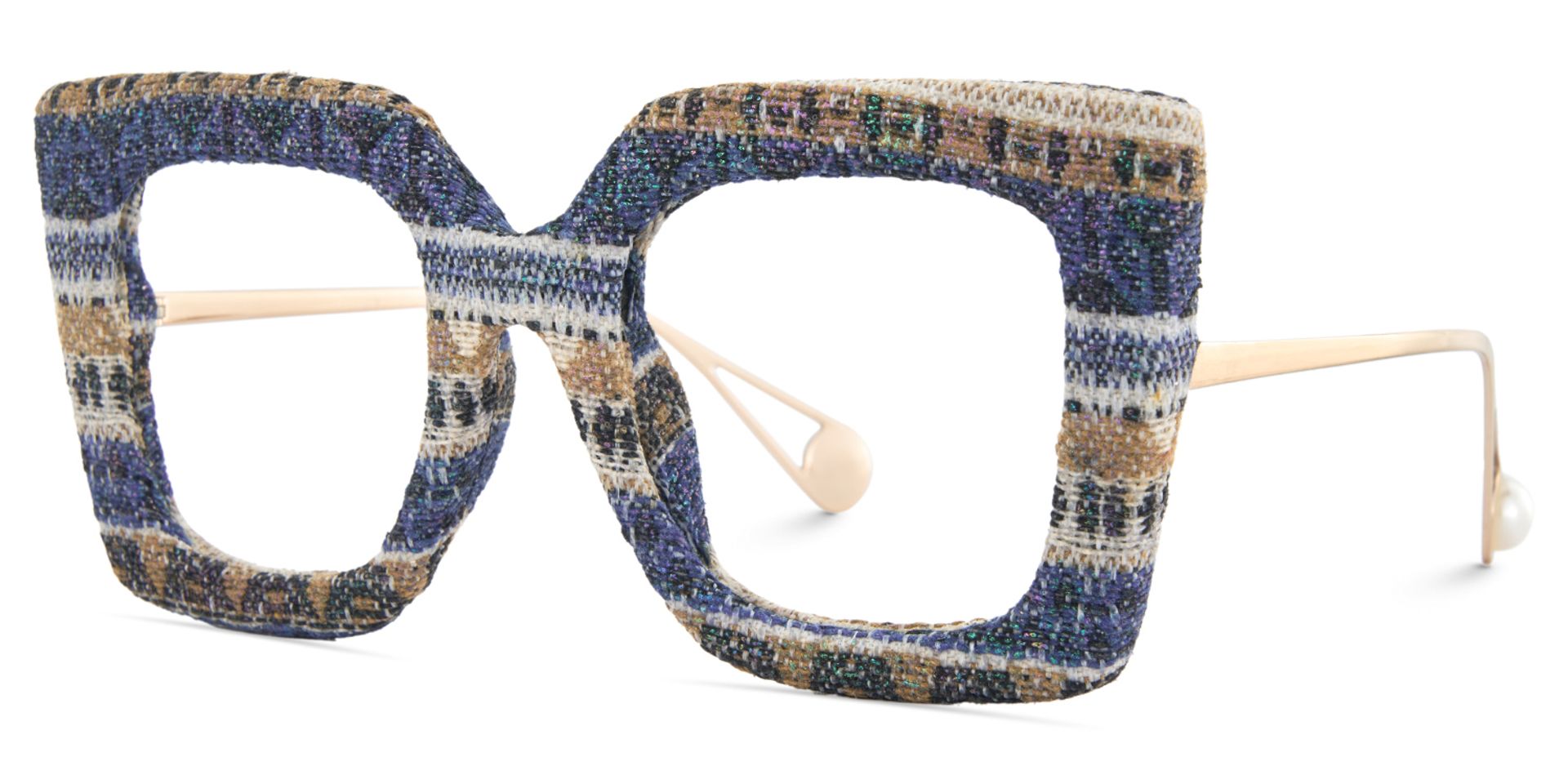 Latanya Multicolor Denim Glasses3