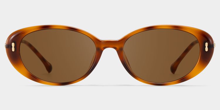 Blaire Oval Tortoise Glasses