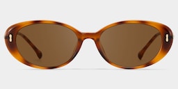 Blaire Oval Tortoise Glasses0