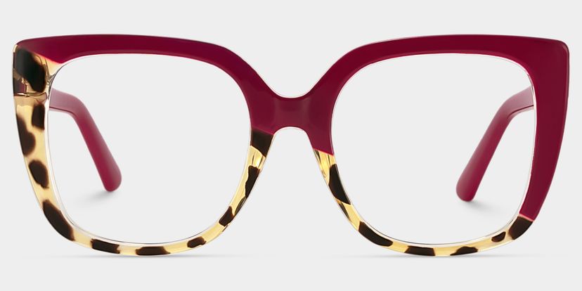 Carrero Square Two-Tone Glasses