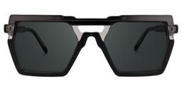 Ferguson Square Black Glasses0