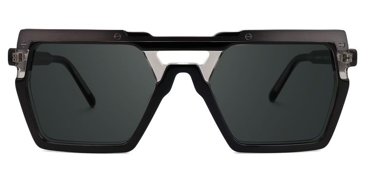Ferguson Square Black Glasses