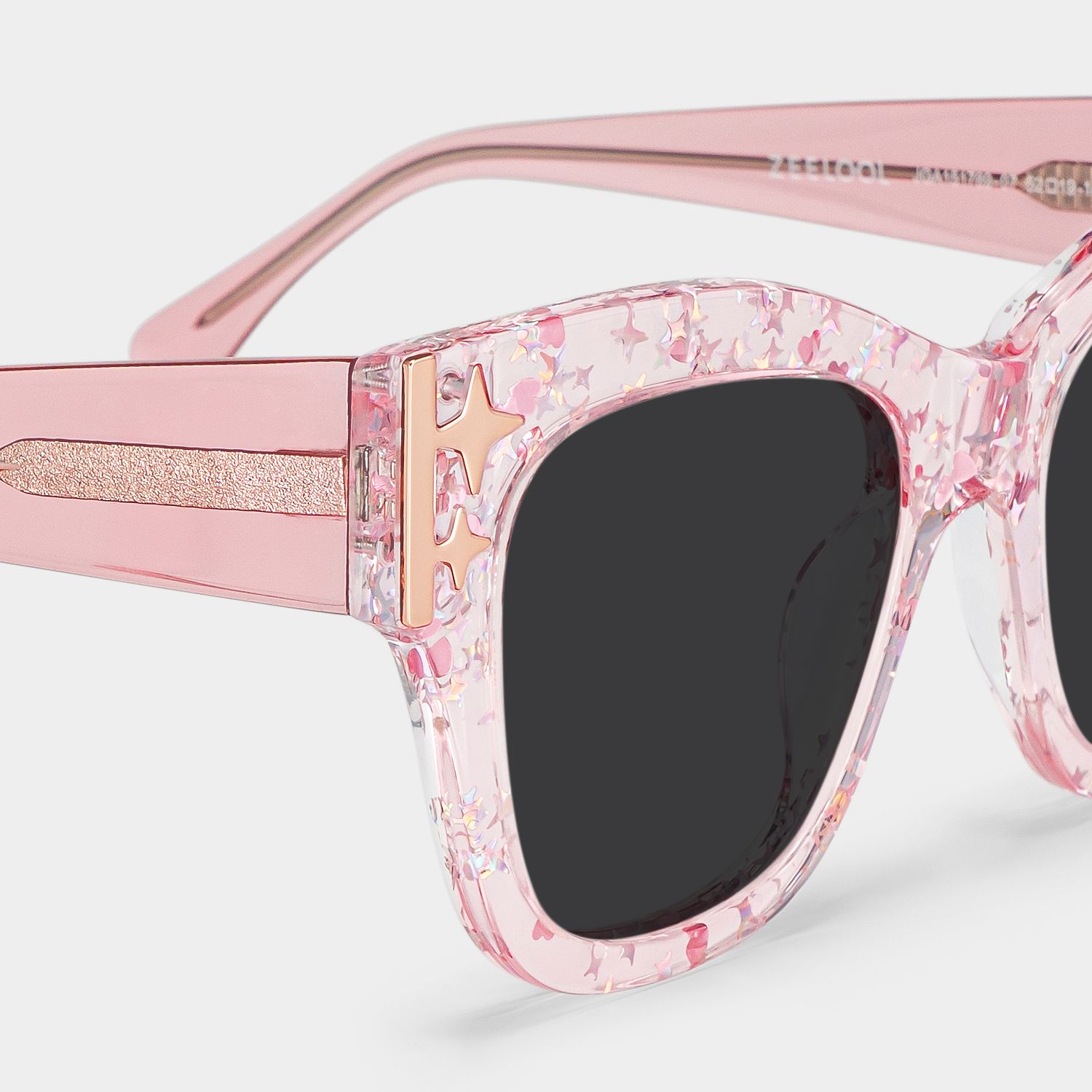 Minfia Square Pink Frame Sunglasses Online Sale | ZEELOOL