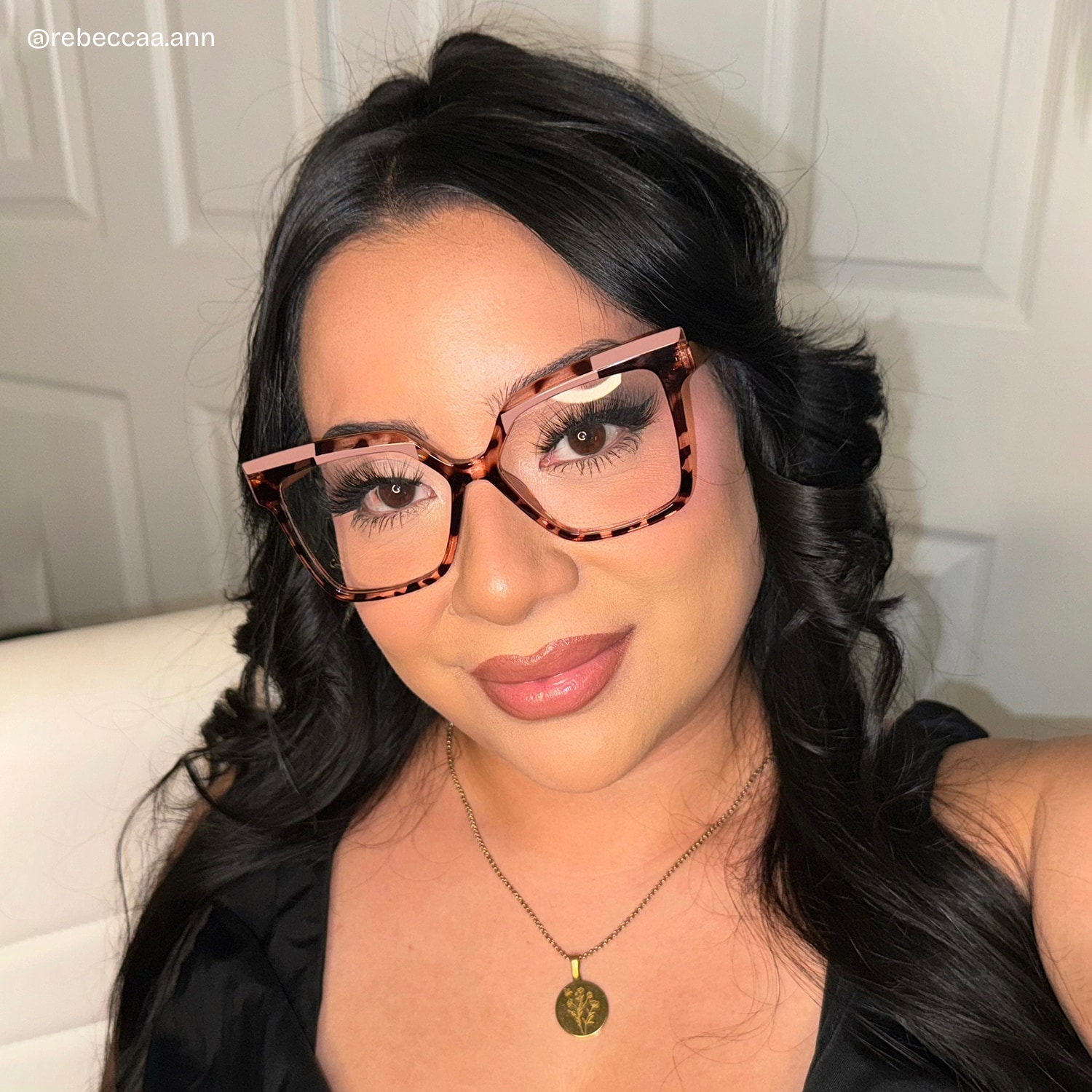 Eboney Square Tortoise Glasses7