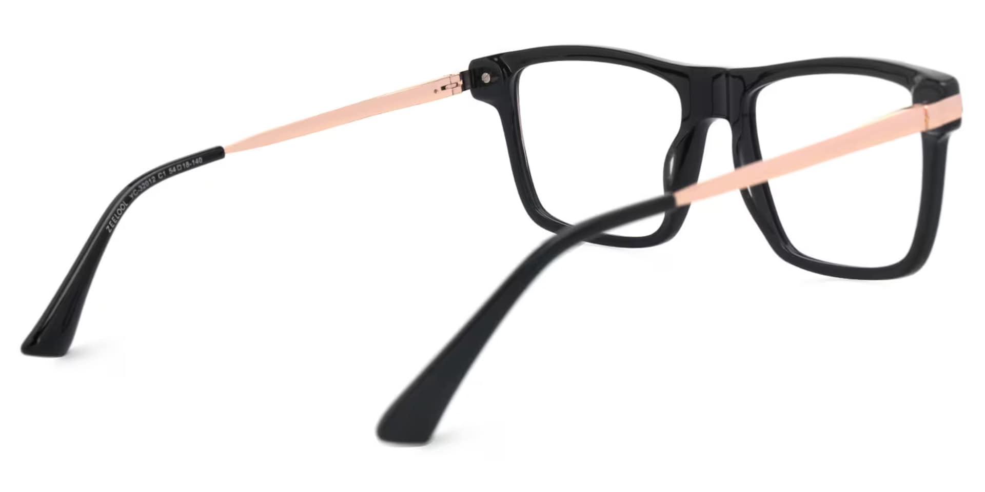 Rectangle Finklea Black Glasses deals -Zeelool Glasses3