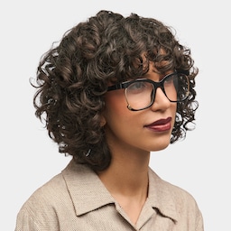 Obando Square Black Glasses1