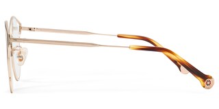 Yaselie Cateye Black Gold Glasses2