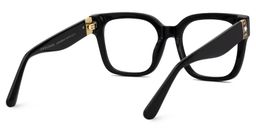 Scicluna Square Black Glasses3