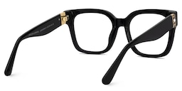 Scicluna Square Black Glasses3