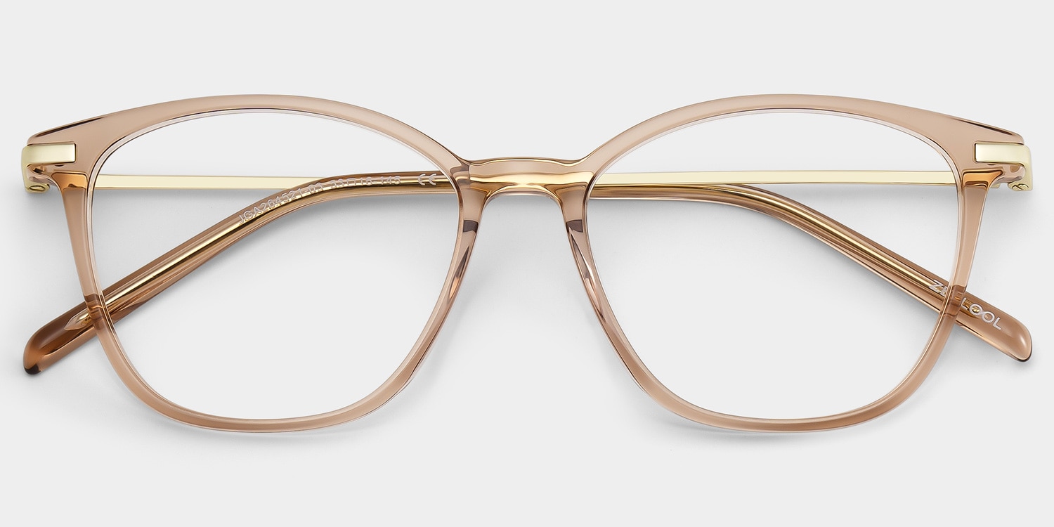 Jessica Cat-eye Champagne Glasses