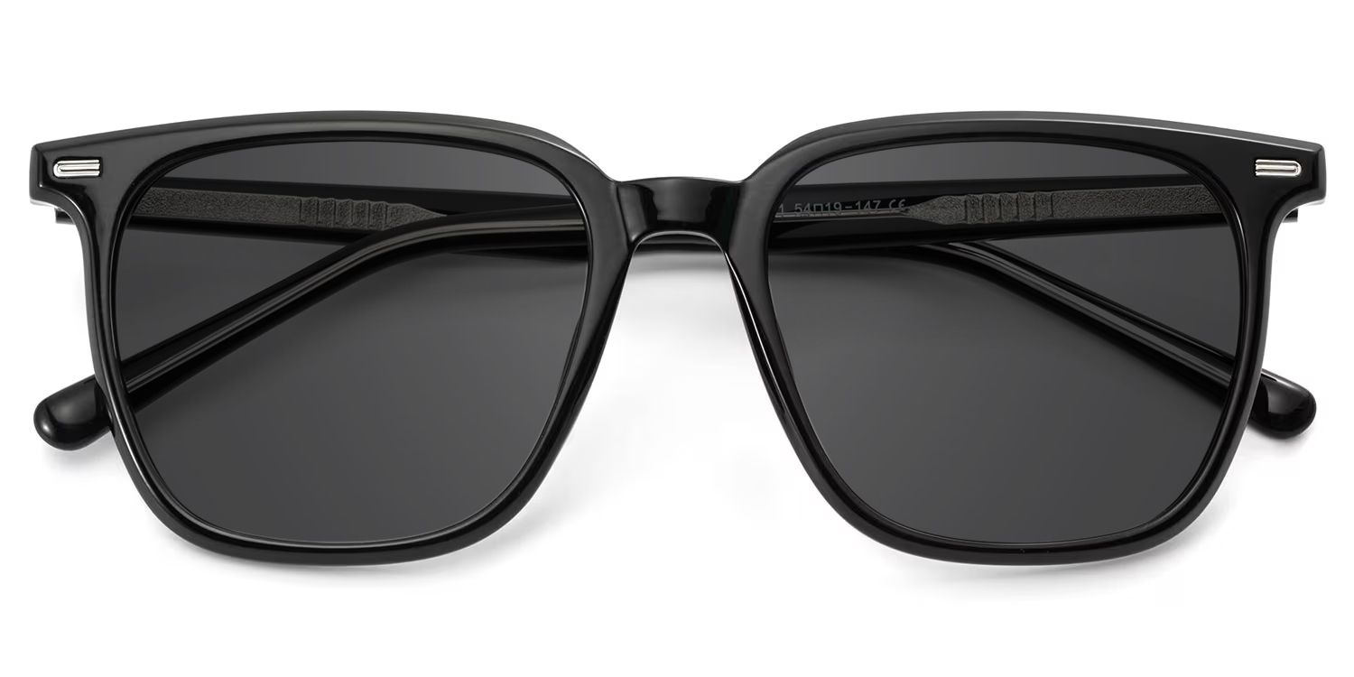 Square Black Eyeglasses Eliza TR-90 Frame Glasses