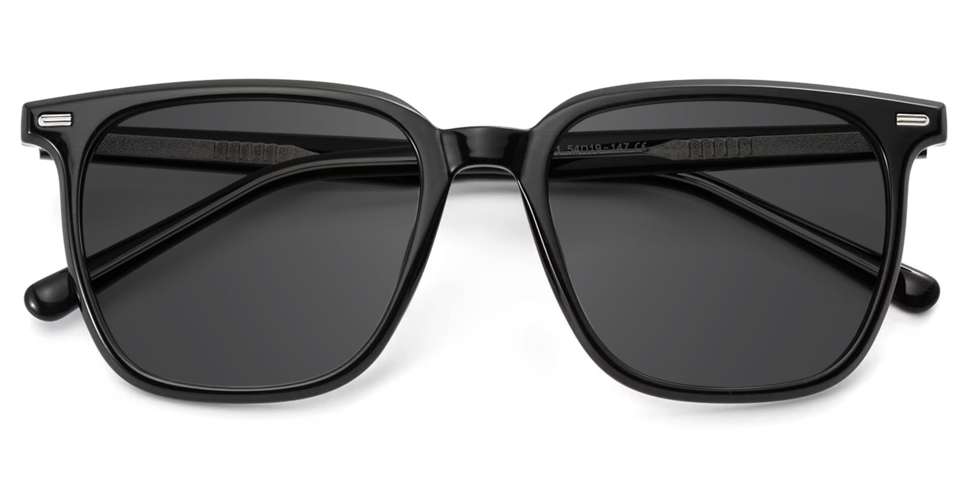 Square Black Eyeglasses Jude TR-90 Frame Glasses1