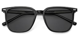 Jude Square Black Glasses1