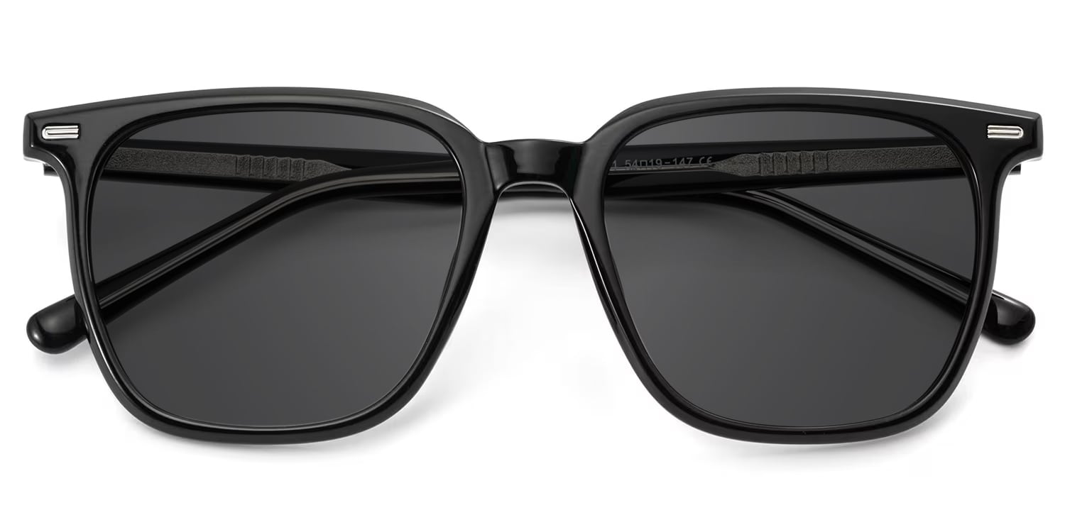 Jude Square Black Glasses