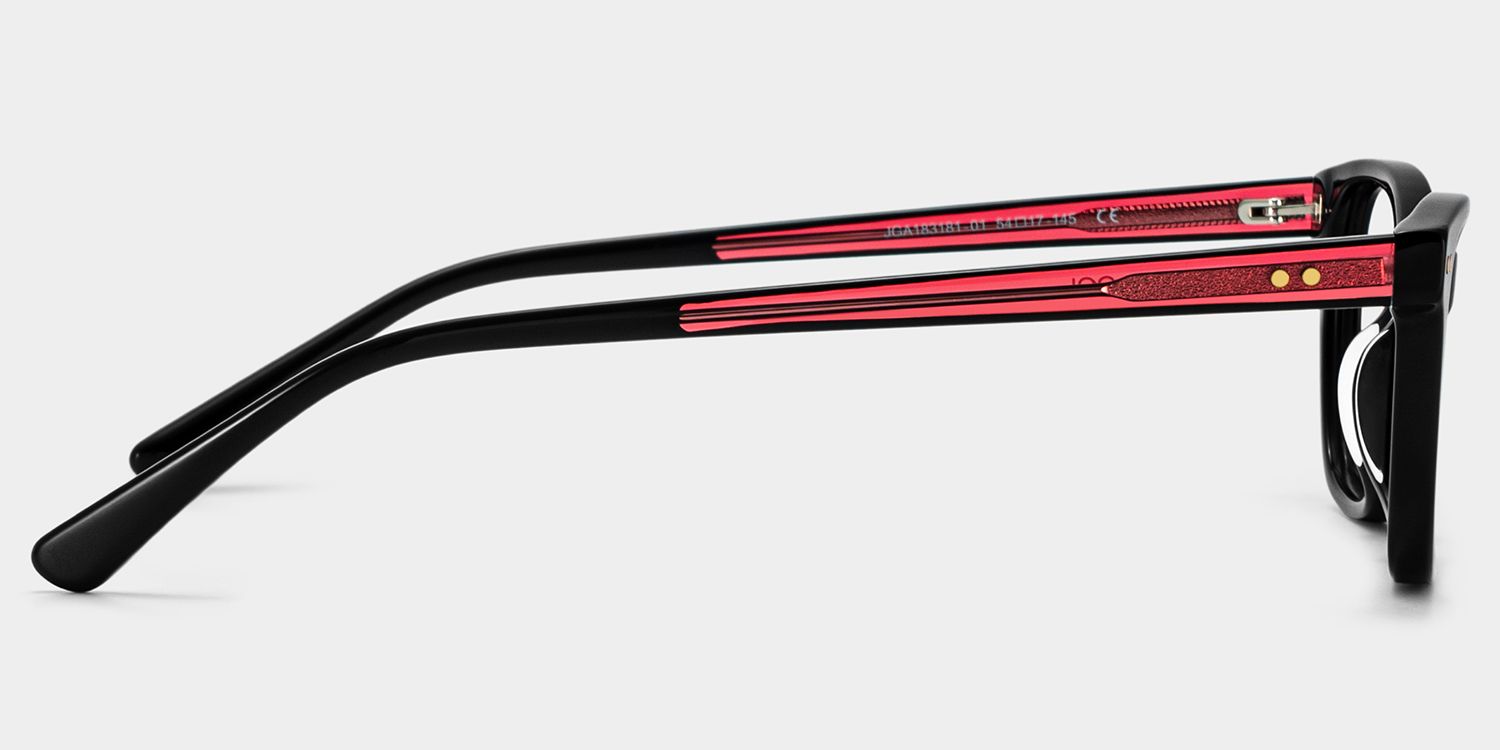 Juliana Black Rectangle Eyeglass Frame for Sale| ZEELOOL4