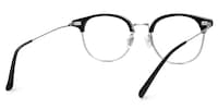 Marcelin Oval Black Glasses3