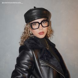 Sable Square Black Glasses6