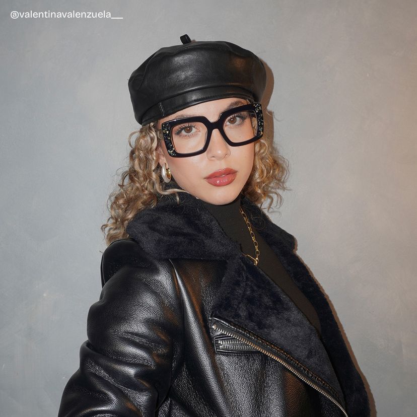 Sable Square Black Glasses