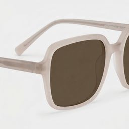 Kenneth Khaki Square Glasses4