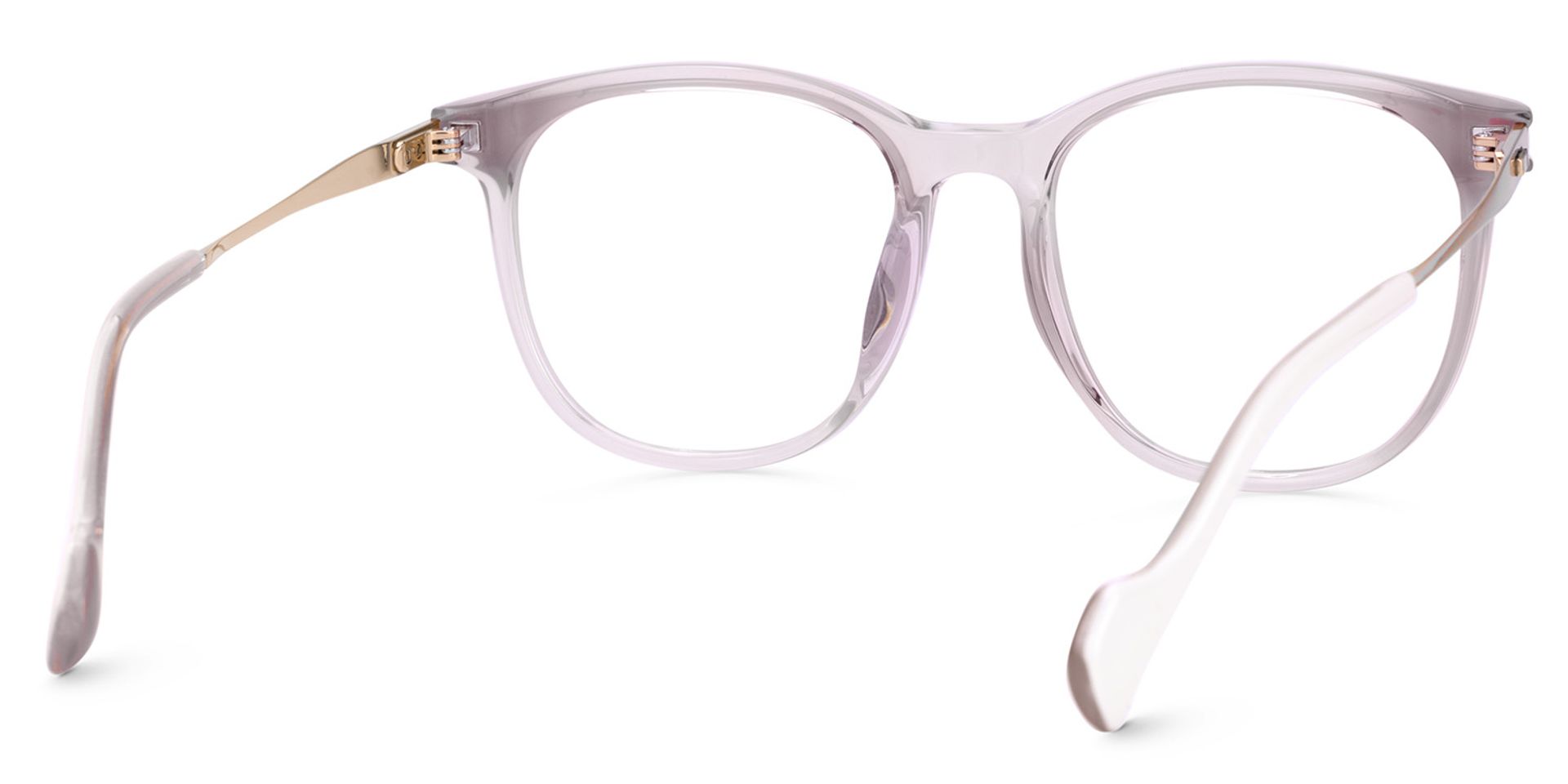 Lilac Eyeglasses Frames In Round Shape4
