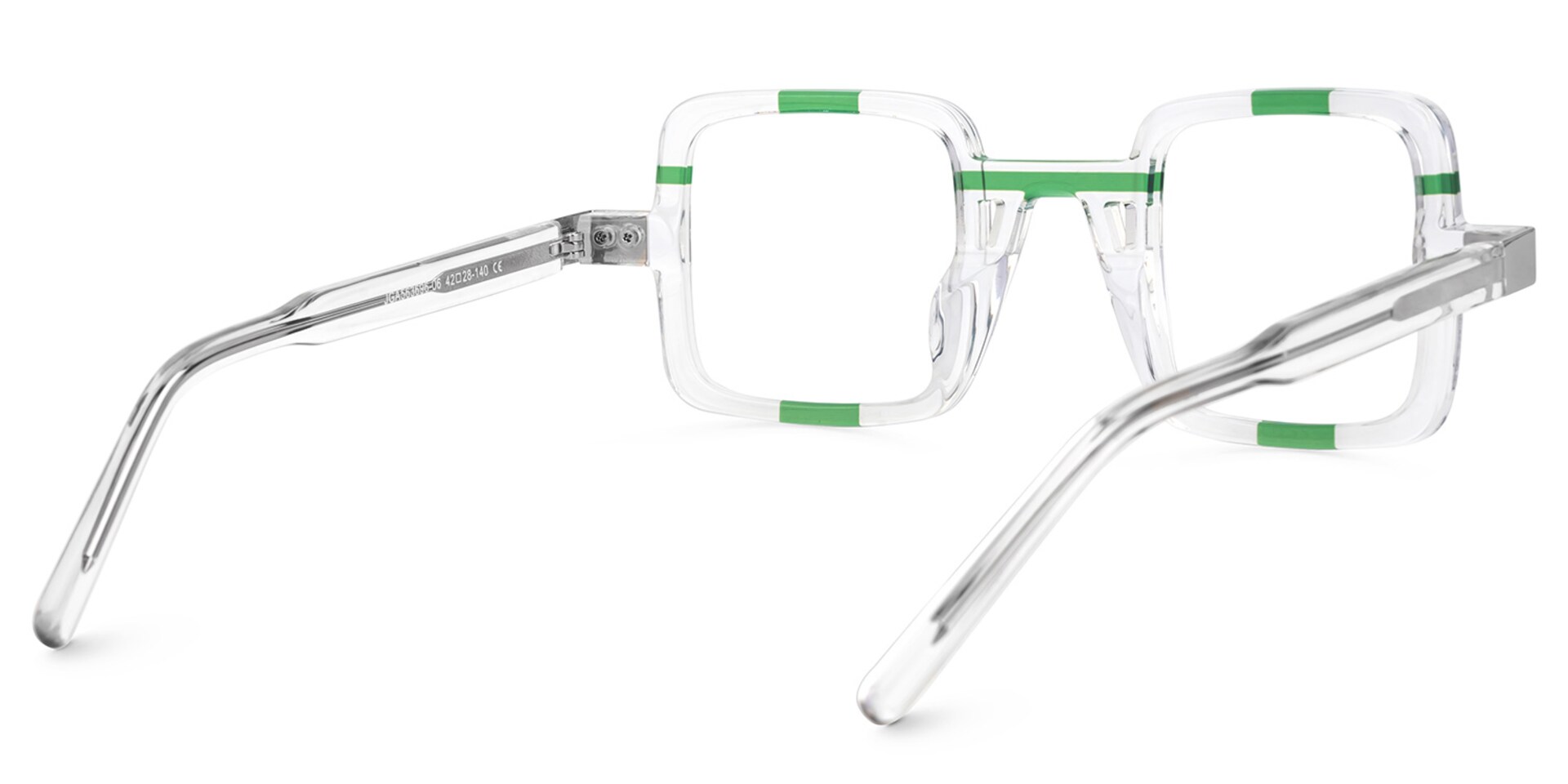 Bratton Design Frame Eyeglasses  -Zeelool Glasses3