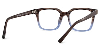 Pagel Square Brown Blue Glasses5