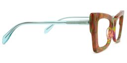 Delcour Rectangle Multicolor Glasses2