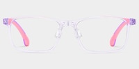 Sunny Rectangle Purple Glasses0