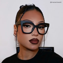 Malcolm Square Black Glasses5