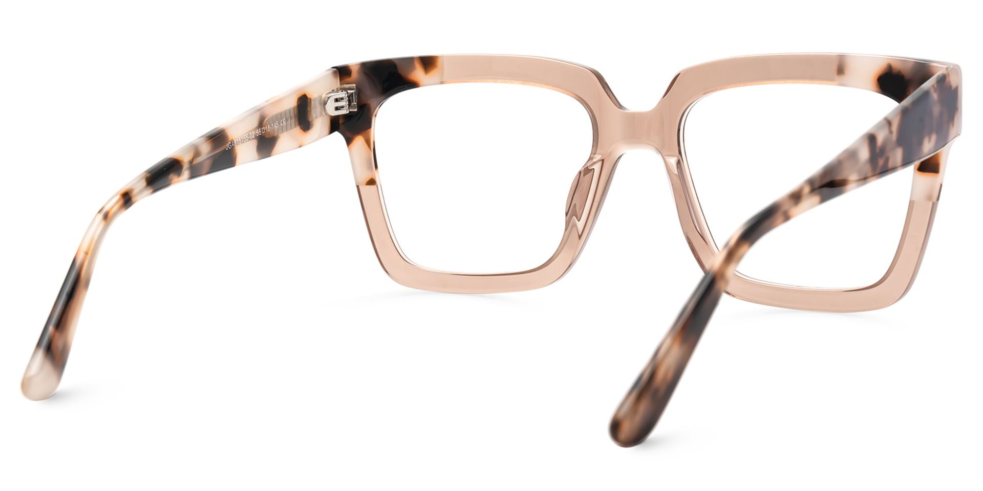 Glendalis Square Beige Frame Eyeglasses for Women | Zeelool3