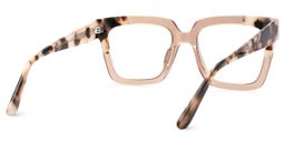 Glendalis Square Beige Glasses3