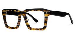 Kenish Square Tortoise Glasses1