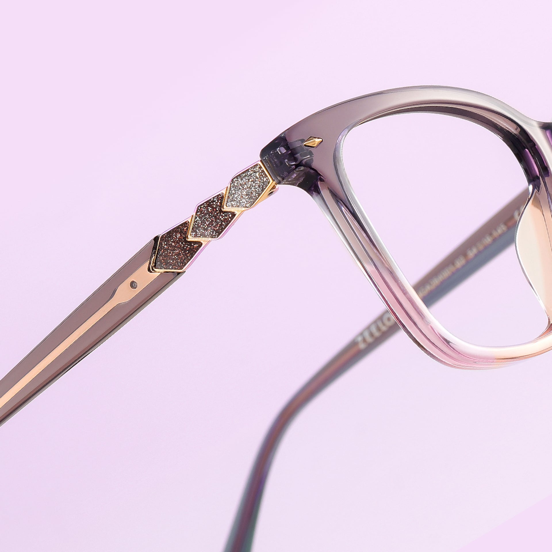 Theo Acetate Two-tone Frame Glasses with Square Shape | Zeelool7